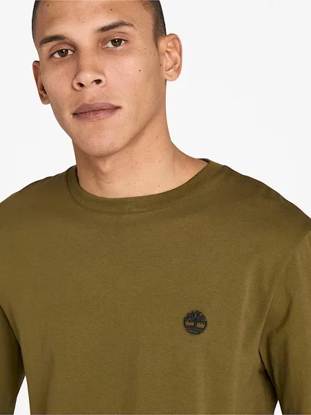 Лонгслів Timberland оливковий