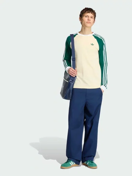 Лонгслів adidas 3 Stripes жовтий