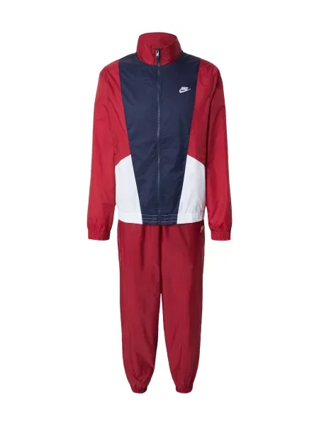 Nike Sportswear Trening CLUB bleumarin / rubiniu alb