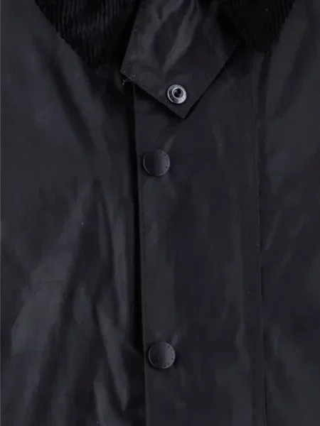 Palton Barbour de catifea cord albastru