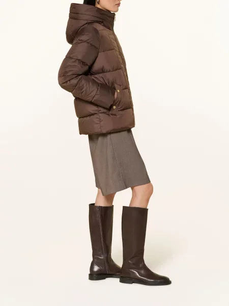 Barbour International Prošívaná Bunda Brantley hnědá