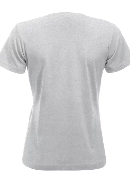 Clique New Classic-T — T-shirt z bawełny ringspun nowoczesny krój – ash szara