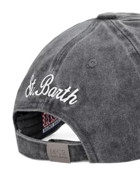 Șapcă Mc2 Saint Barth cu broderie business negru