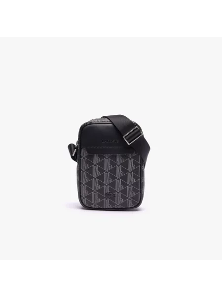 Lacoste сумка через плече чоловіча Monogram чорна