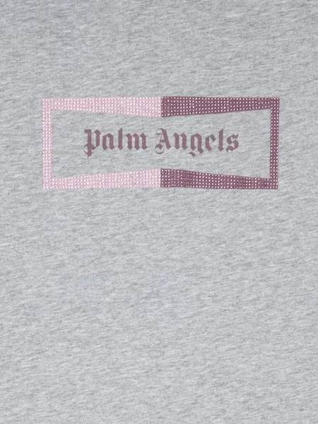 Stras tricou Palm Angels gri