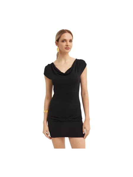 Sukienka mini Aya Muse garniturowa czarna