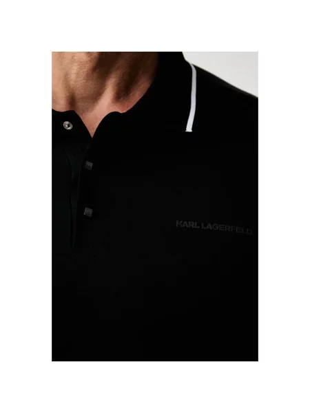 Karl Lagerfeld polo czarna