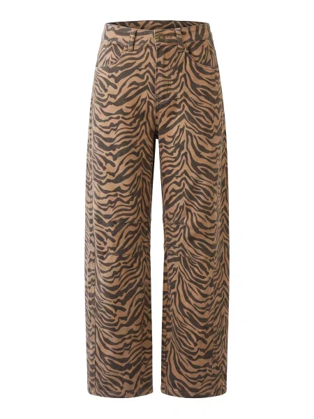 Imily Bela Pantaloni maro negru