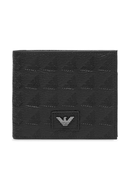 Denarnica Emporio Armani črna