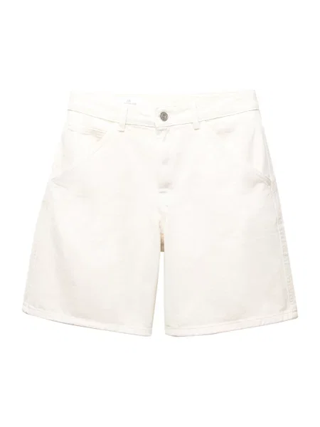 Pull&Bear Jeans PACIFIC SARDINAS denim alb