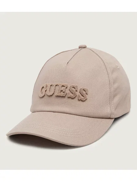 Guess Șapcă baseball Amorette Gabardine bej