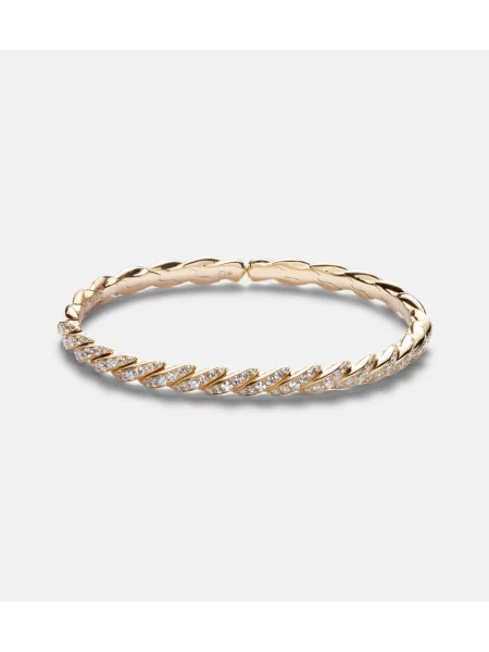 Brăţară David Yurman auriu