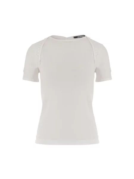 Polo Jacquemus białe