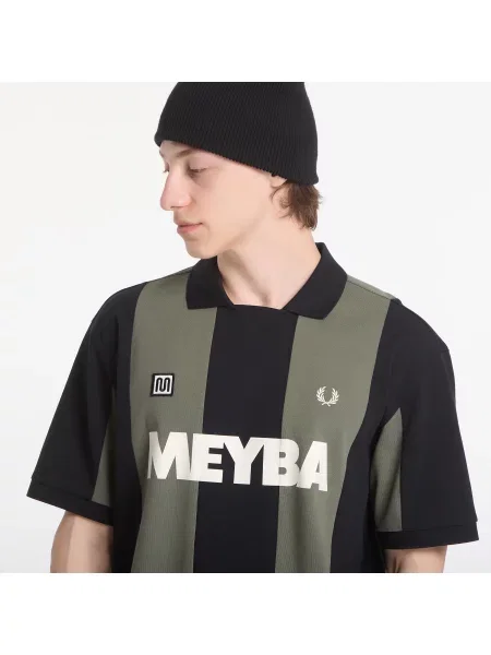 Тениска Fred Perry Meyba Cut And Sew Polo Shirt Green S зелено
