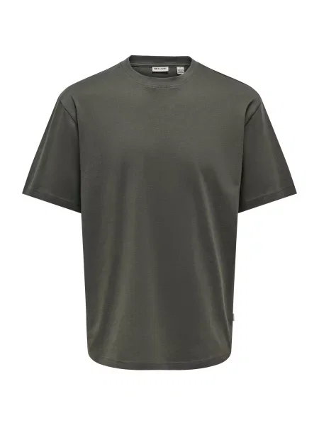 Only & Sons Tricou ONSFREDDIE închis verde