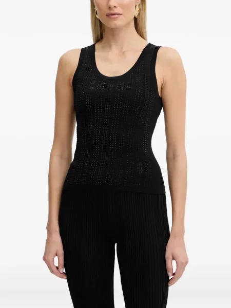 Top Fracomina negru