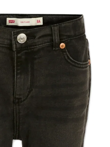 Jeansy dzwony dziecięce Levi's czarne