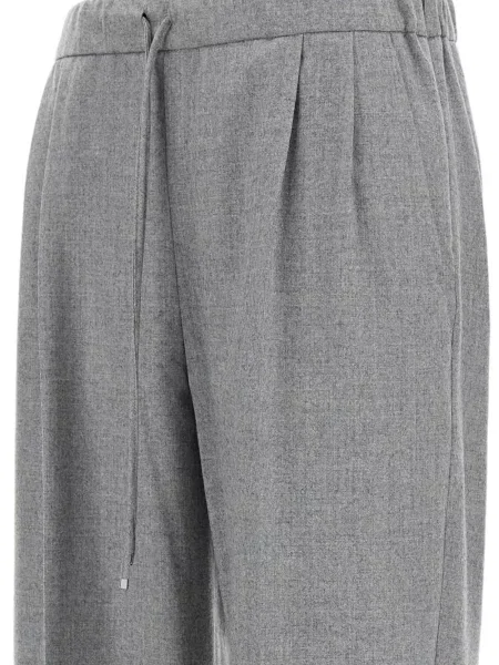 Pantaloni Max Mara plisate gri
