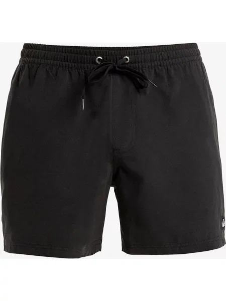 Kąpielówki Quiksilver Everyday Solid Volley 15 ciemny XS czarny