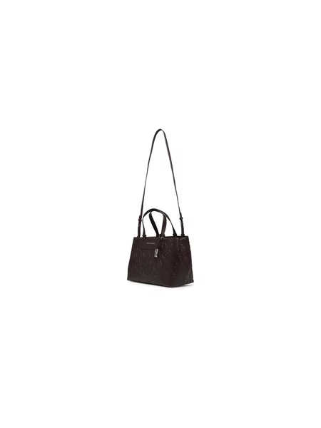 Torbica Armani Exchange Tamno smeđa