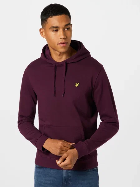 Lyle & Scott Majica / bordo rumena
