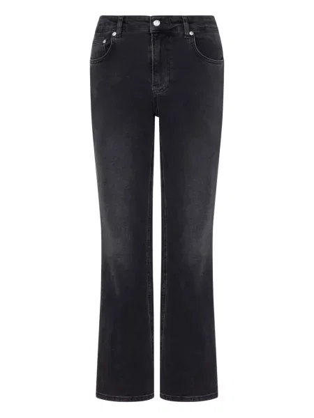 Jeansy dzwony Moschino Jeans szare