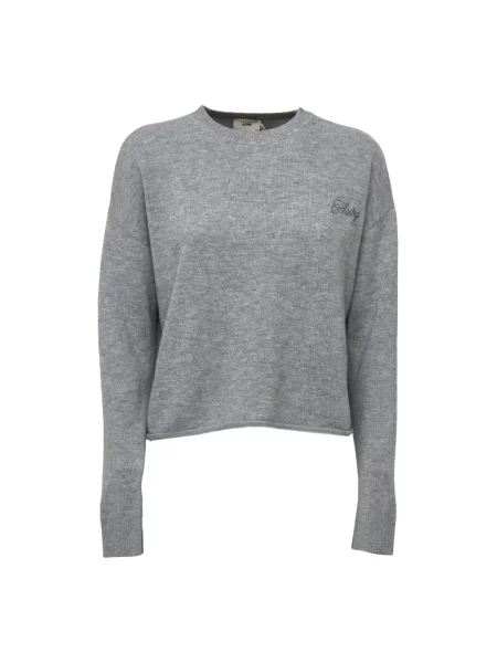 Sweter Autry wełniany szary