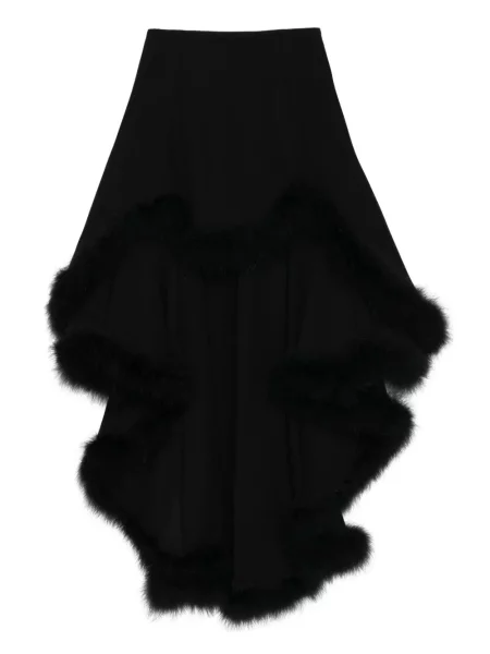 Asymetrické sukně Mugler černé