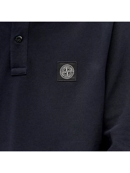 Koszulka polo Stone Island niebieska
