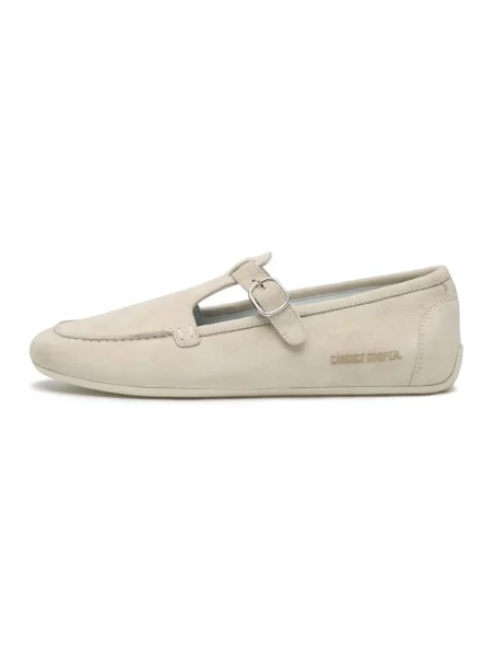 Candice Cooper Mary Jane Loafer Rock Mok beige beżowa