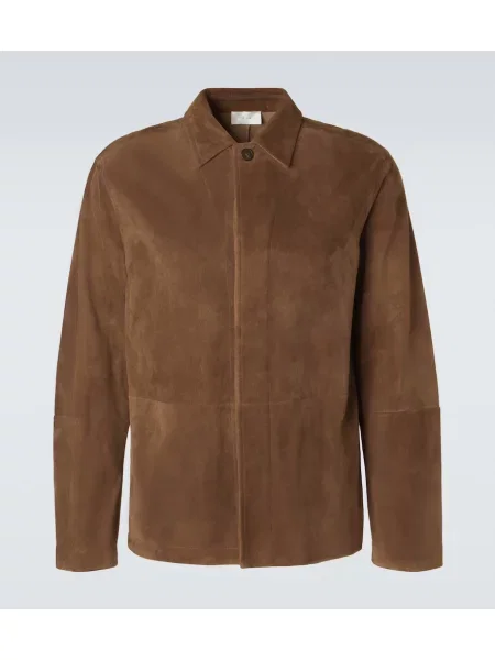 Jakna The Row iz semiša rjava