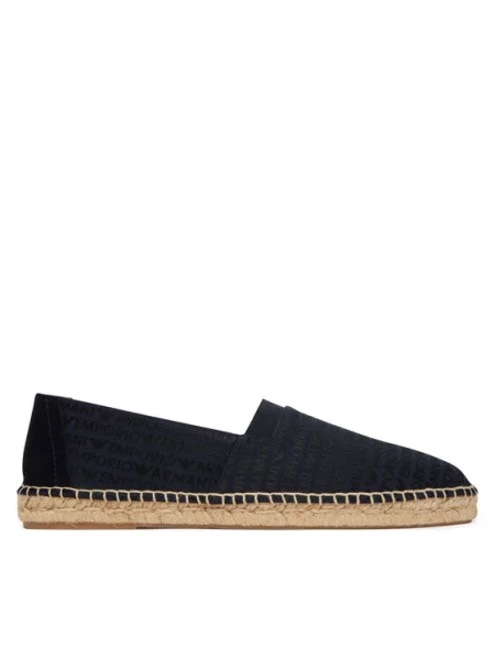 Espadrile Emporio Armani Tamnoplava