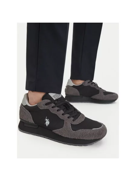 Sneakersy U.S. Polo Assn. czarne