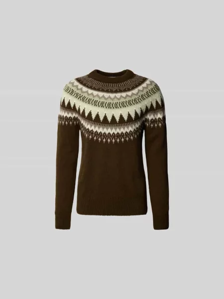 Sweter z imitacji dzianiny z mieszanki Closed