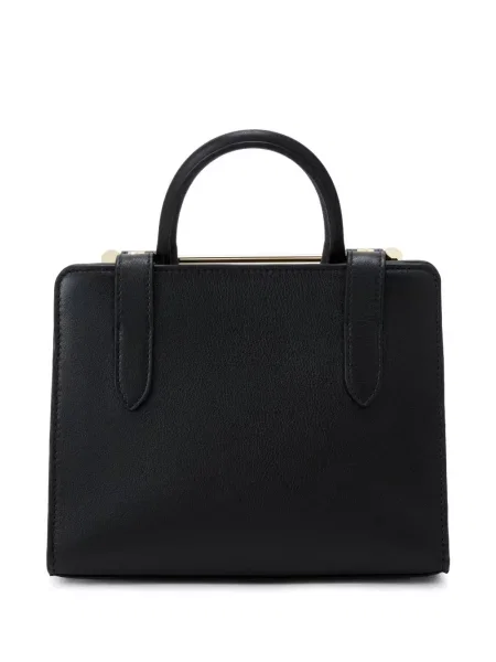 Geantă shopper Strathberry din piele negru