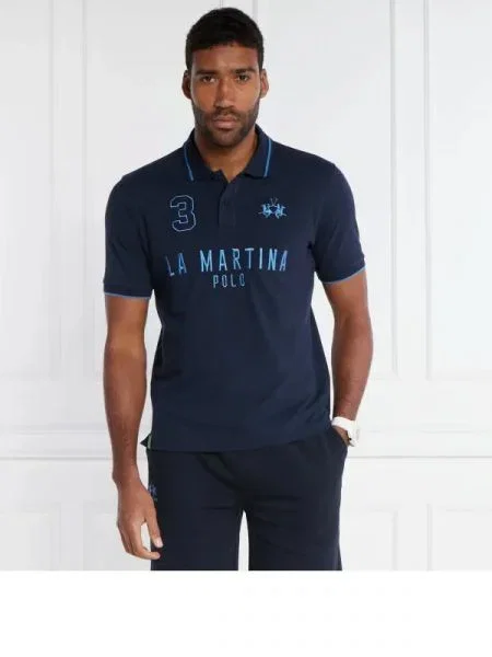 La Martina Tenisz póló kék