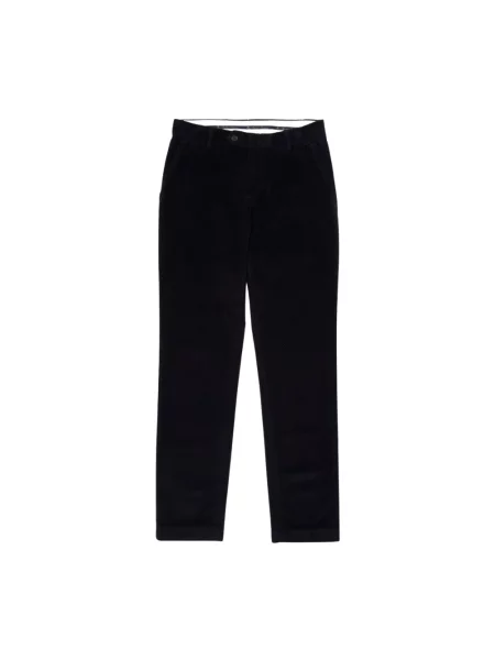 Spodnie Brooks Brothers sztruksowe niebieskie