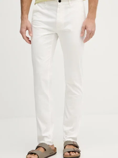 BOSS Orange chino kalhoty s Chino_slim béžové