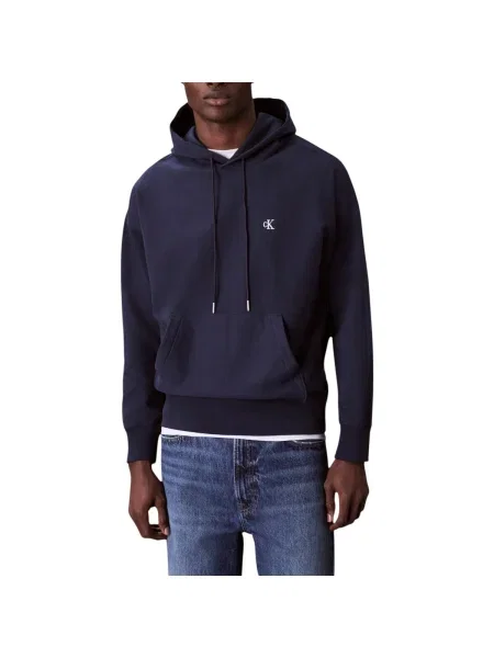 Froté mikina Calvin Klein Jeans modrá