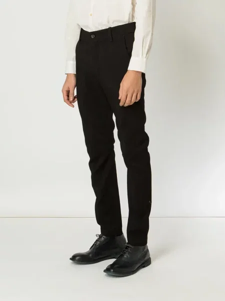 Pantaloni Uma Wang cu dungi negru