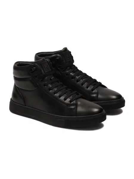 Sneakersy Kazar skórzane czarne