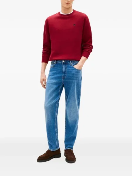 Blugi drepți Tommy Hilfiger Denton albastru