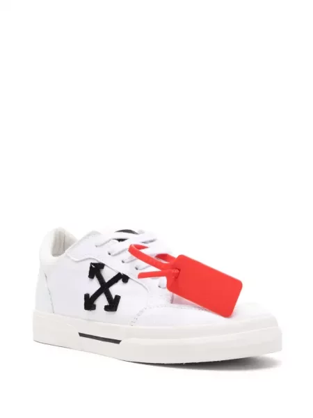 Sneakers Off-White Vulc Low White Black EUR 36 alb