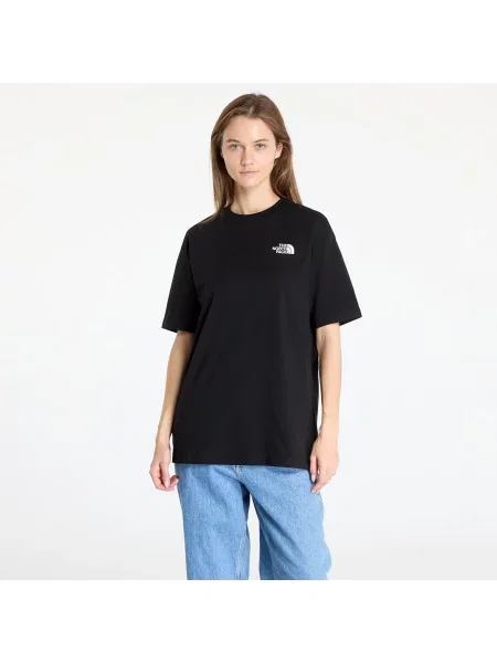 Тениска The North Face W S/S Essential Oversize Tee черно