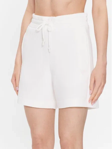 Guess Pantaloni scurți sport Elly alb