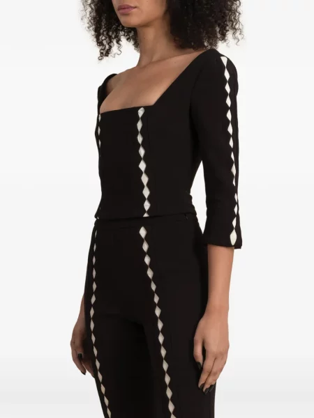 Top Contessa Mills negru