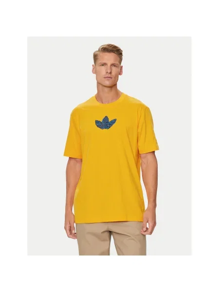 Adidas Póló Supply Sport Regular Fit sárga