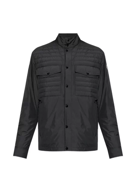 Matlasat geacă Moncler negru