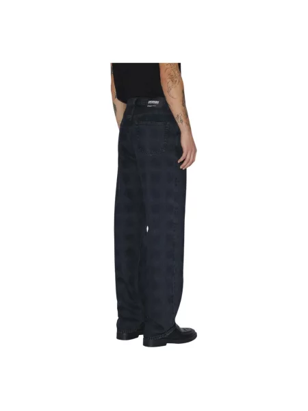 Szerokie jeansy Dr. Denim niebieskie