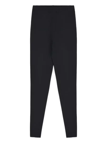 Leggings Yves Salomon tricotate negru